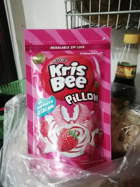 Krisbee Pillow Strawberry Ice Cream