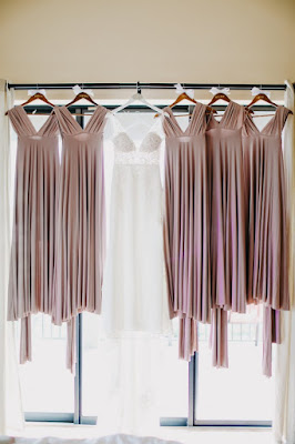 mauve bridesmaids dresses