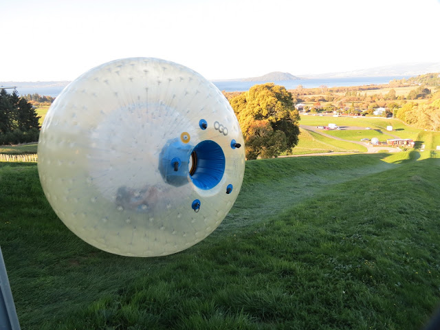 zorb, rotorua, new zealand