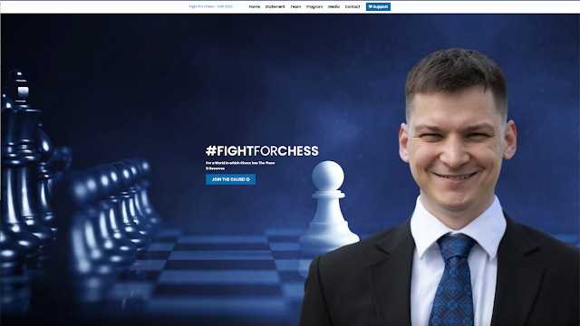 Fight for Chess: Website of One Candidate for FIDE President