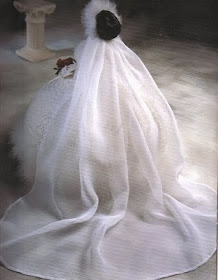 Vestido de Noiva de Crochê The Bridal Belle Collection Miss Janeiro 1998
