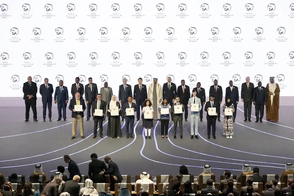 Zayed Sustainability Prize Group Shot