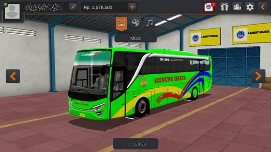 Livery JBHD2 New Setra MD Creation Gunung Harta
