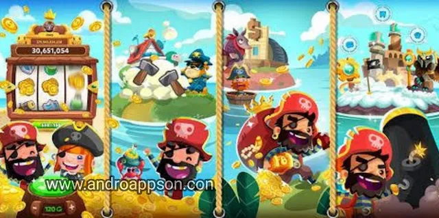 تحميل لعبة Pirate Kings معدلة [أموال غير محدودة]