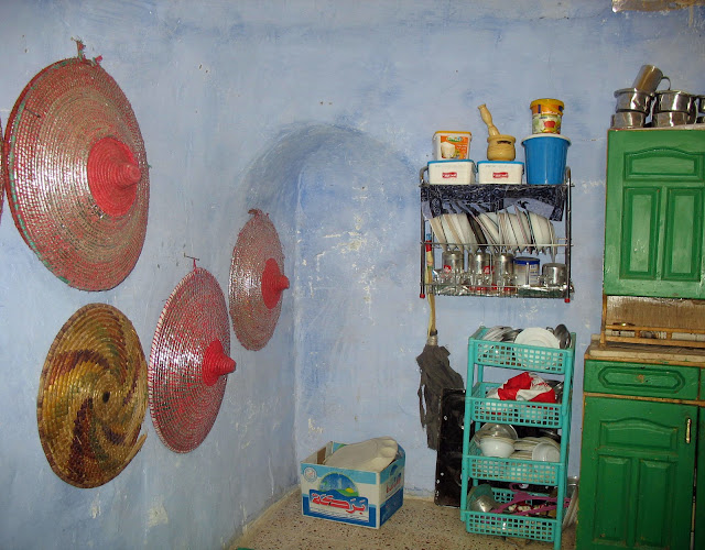 Nubian village hut kitchen