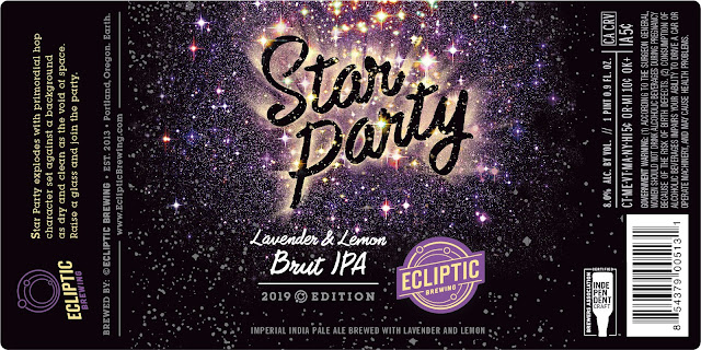 Ecliptic Brewing Releases Star Party Lavender & Lemon Brut IPA