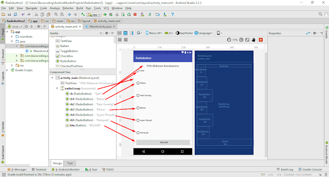 Cara Implementasi Radio Button Pada Android Studio