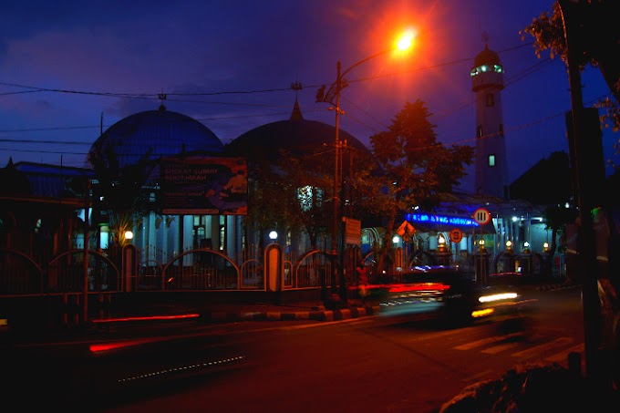 Foto Masjid Agung Purwokerto Sebelah Barat Alun-alun