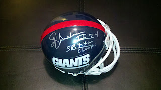 Ottis Anderson Signed New York Giants Mini Helmet