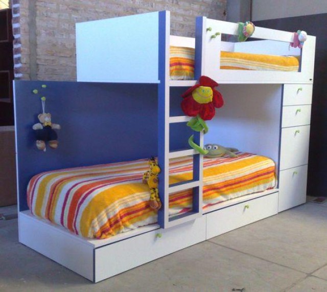 CAMAS CUCHETAS BUNK BEDS by dormitorios.blogspot.com CAMA CUCHETA