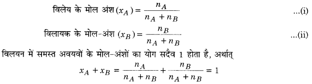 Solutions Class 12 रसायन विज्ञान-I Chapter-2 (विलयन)