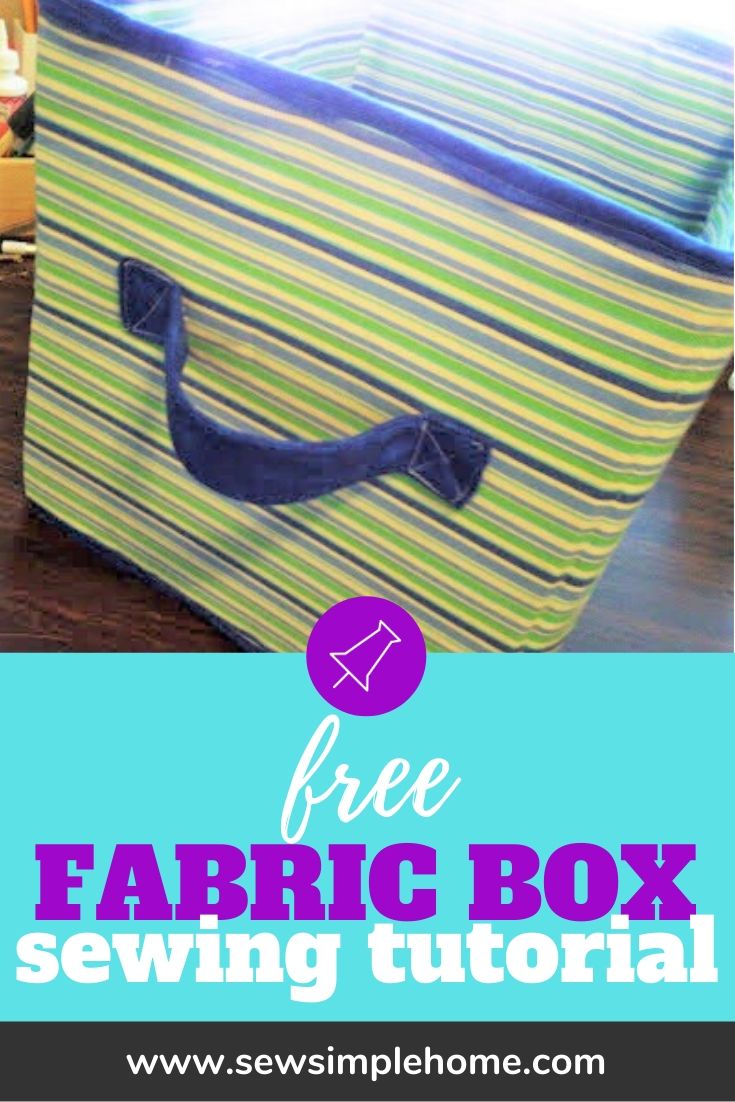 Make A Sewing Storage Box