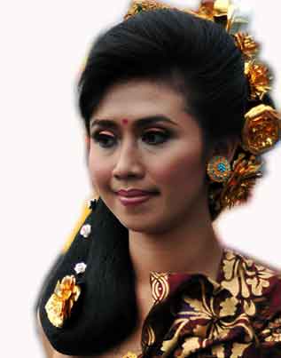  Sanggul  Rambut  dan ceritanya Sanggul  Bali 