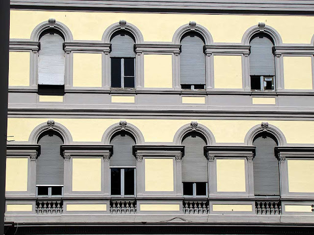 Windows, Central Post Office, Livorno