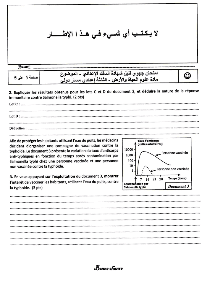 examen régional svt 3ac corrigé pdf cassablanca