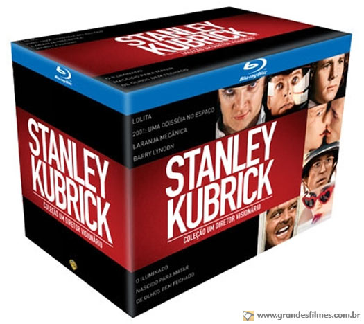 Box Stanley Kubrick: Um Diretor Visionário, em blu-ray, na Saraiva