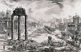 Dibujo de Roma y Derecho Romano