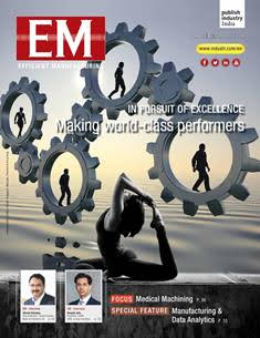 EM Efficient Manufacturing - December 2019 | TRUE PDF | Mensile | Professionisti | Tecnologia | Industria | Meccanica | Automazione
The monthly EM Efficient Manufacturing offers a threedimensional perspective on Technology, Market & Management aspects of Efficient Manufacturing, covering machine tools, cutting tools, automotive & other discrete manufacturing.
EM Efficient Manufacturing keeps its readers up-to-date with the latest industry developments and technological advances, helping them ensure efficient manufacturing practices leading to success not only on the shop-floor, but also in the market, so as to stand out with the required competitiveness and the right business approach in the rapidly evolving world of manufacturing.
EM Efficient Manufacturing comprehensive coverage spans both verticals and horizontals. From elaborate factory integration systems and CNC machines to the tiniest tools & inserts, EM Efficient Manufacturing is always at the forefront of technology, and serves to inform and educate its discerning audience of developments in various areas of manufacturing.