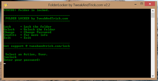 Free Folder Lock