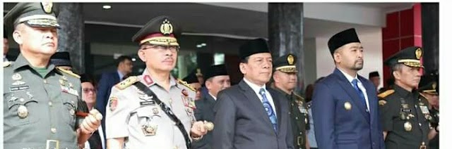 Wakil Ketua DPRD Sumatera Barat, Suwirpen Suib Hadiri Upacara Peringatan Hari Bela Negara ke-75