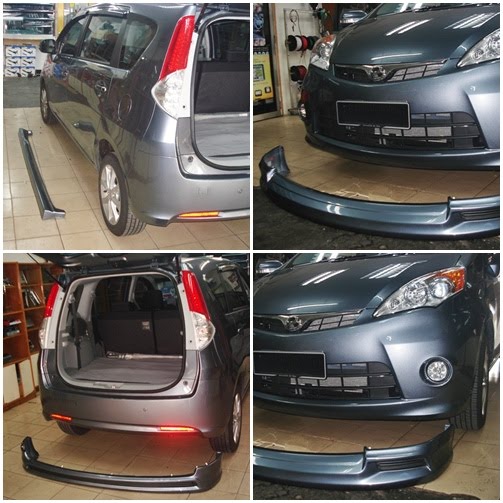 Star Level Auto Accessories: Perodua Alza SE bodykits 