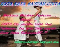 KATA KATA RAYUAN CINTA