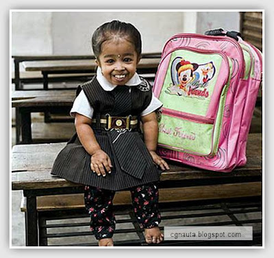 La niña más pequeña del mundo: Jyoti Amge