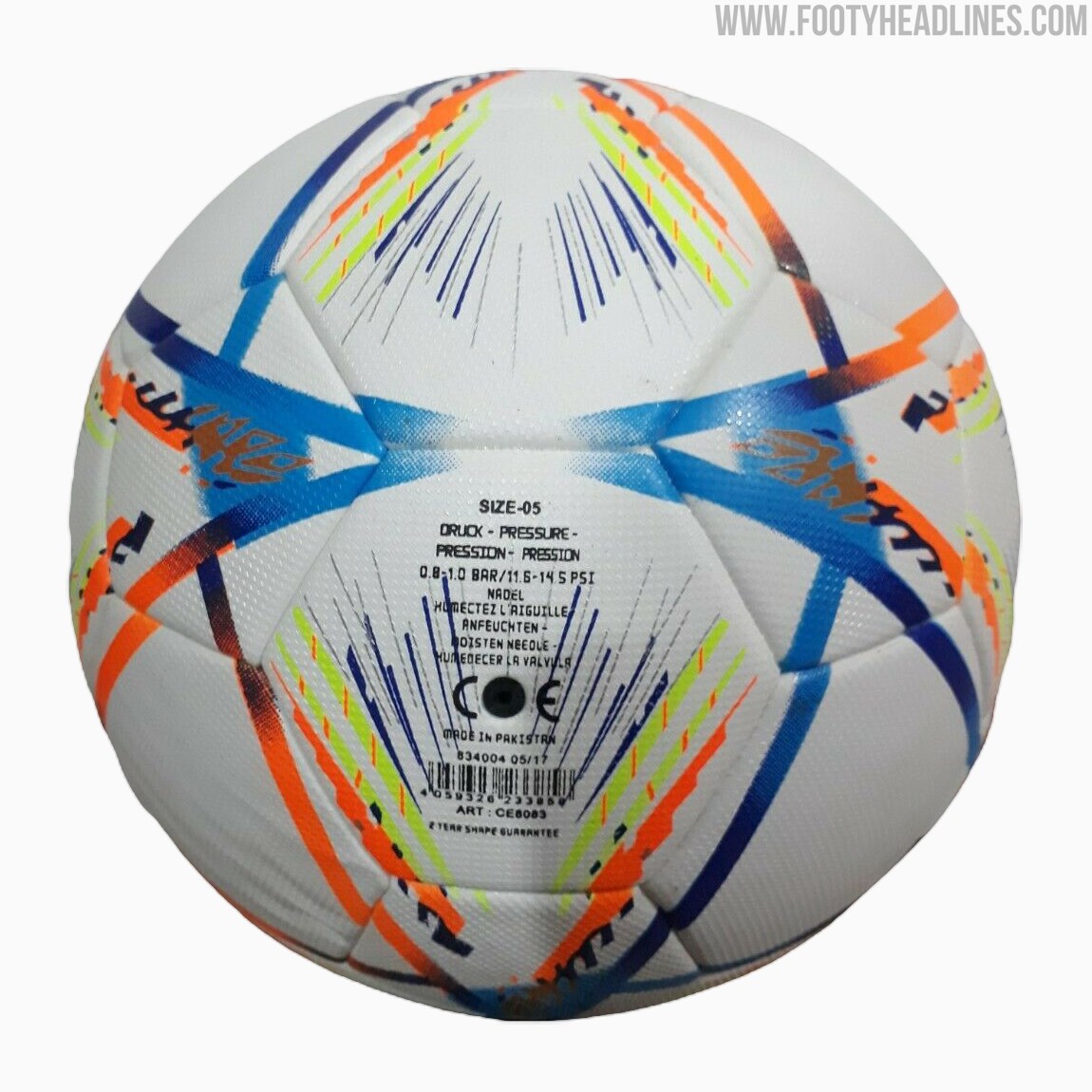 Adidas 2022 World Cup Ball Leaked? - Footy Headlines