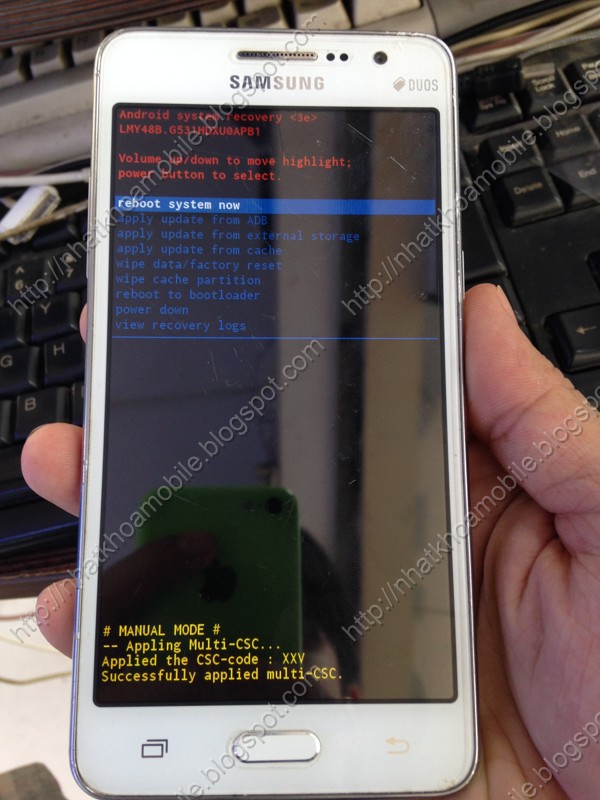 remove ( xóa ) khoản Google Account xác minh G531H new 2016 OK 