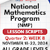 NMP Lesson Scripts (Q2: Week 8) November 18-22, 2024