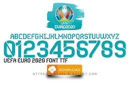 Download Font UEFA EURO 2020 TTF