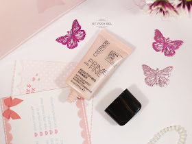 Praymer dlya litsa Catrice Prime And Fine Beautifying Primer, обзор, отзыв, свотчи, review, swatches, Vera Bel