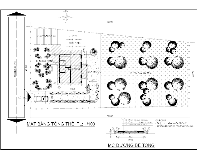 mặt bằng tổng thể