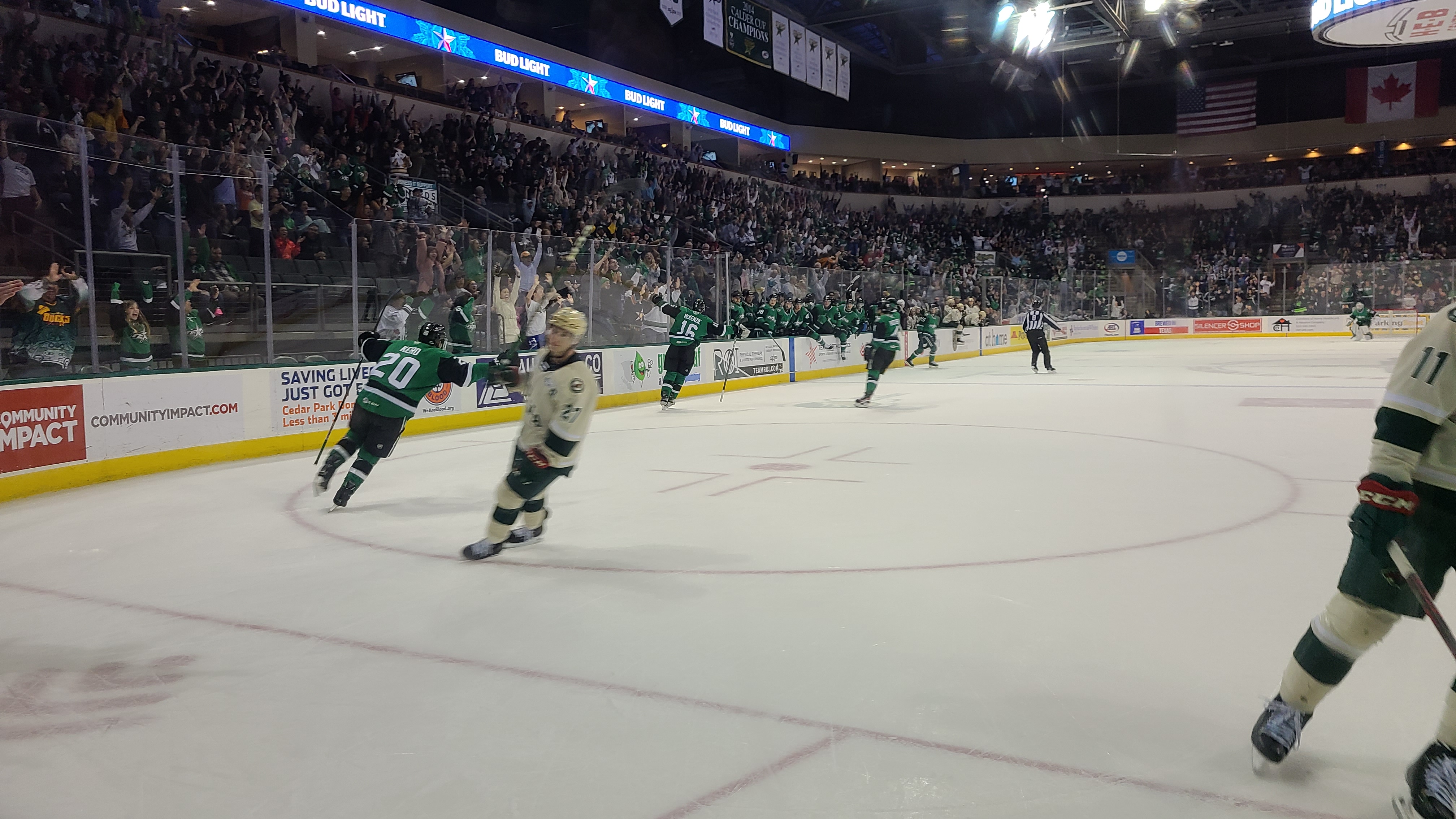 Stars clinch home-ice advantage in 1st round of playoffs following