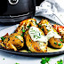 Air Fryer Stuffed Chicken Breasts with Herb Cream Cheese