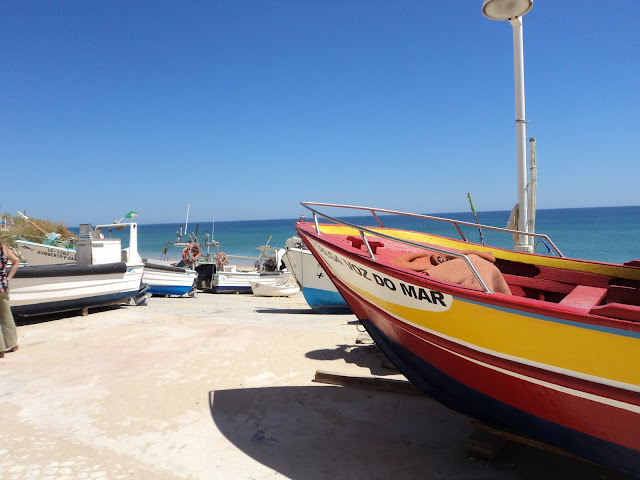 Boats in Salema