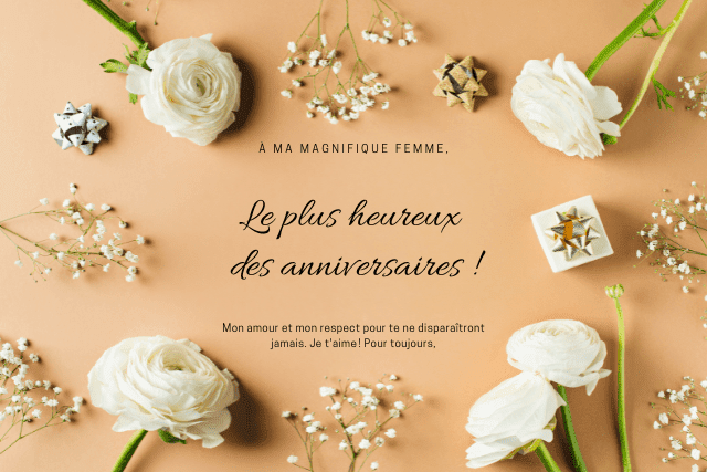 Joyeux Anniversaire Ma Femme Textes Et Messages