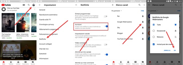 impostazioni-notifiche-mobile-youtube