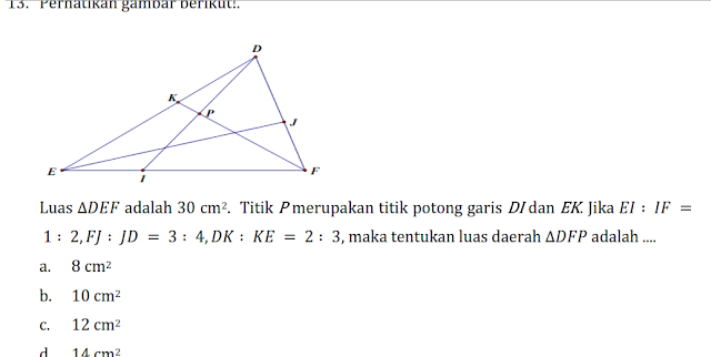 LATIHAN PERSIAPAN OSK MATEMATIKA SMP 2017 KEEMPAT