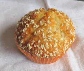 Small Batch Honey, Tahini & Sesame Muffins