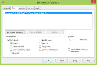 Cara Masuk Safe Mode Windows 8