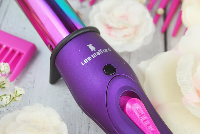 Lee Stafford Rainbow Shine Curling Wand Review, Lovelaughslipstick Blog