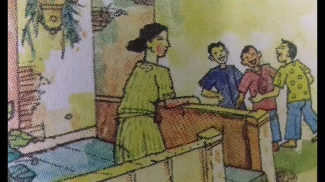 CLASS VII  THE GHOSTS ON THE VERANDAH