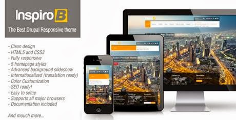 Inspiro B v2.1.1 ThemeForest Premium Responsive Theme for Drupal 7