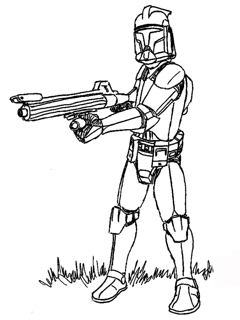 Star Wars Coloring Pages For Kids 10