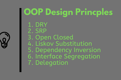 10 Object-Oriented (Oop) Blueprint Principles Coffee Programmer Should Acquire Inwards 2019
