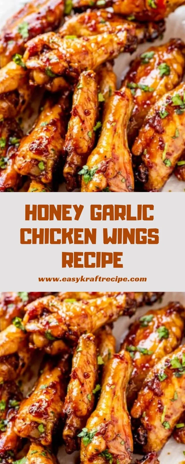 HONEY GARLIC CHICKEN WINGS