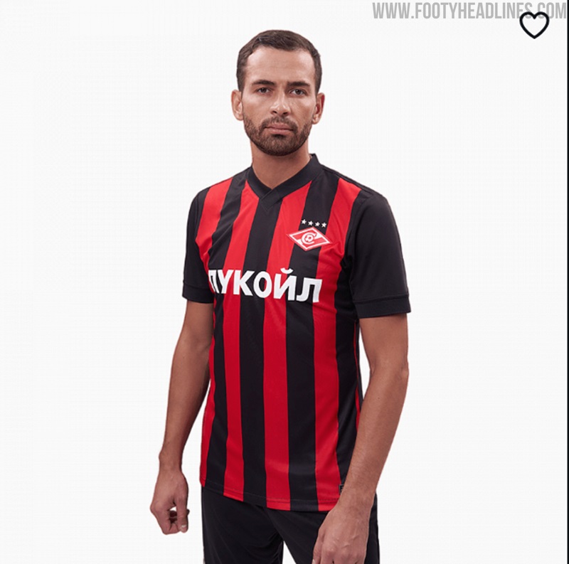 Spartak Moscow 21-22 Home & Away Kits Released - Footy Headlines