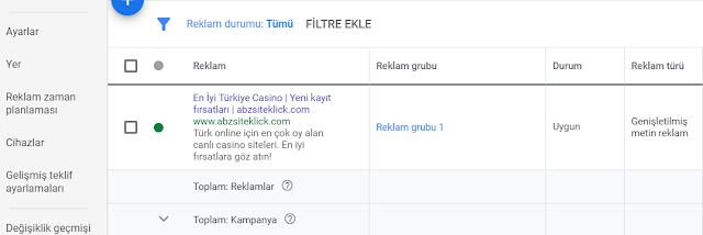 Canlı Bet Reklam Verme