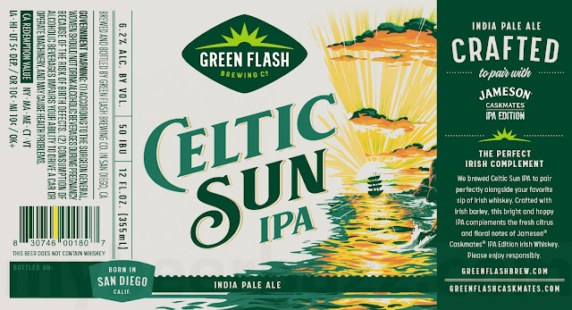 Green Flash & Jameson Collaborate On Celtic Sun IPA